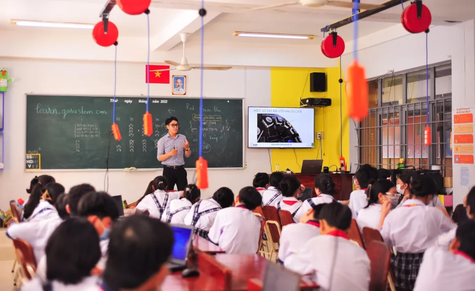 Lớp học của Võ Thị Kim Đồng